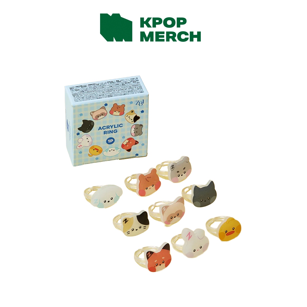 ZEROBASEONE (ZB1) - zeroni Fluffy Wonderland _ Nhẫn Acrylic ngẫu nhiên