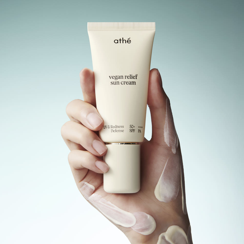 Kem chống nắng khoáng chất athe Vegan Relief 50 mL SPF50 + PA + + + + – Bảo vệ tia cực tím gốc kẽm n