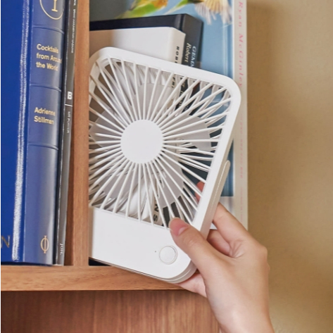 Quạt để bàn không dây Mini OA Square – Động cơ BLDC có thể sạc lại USB di động cắm trại