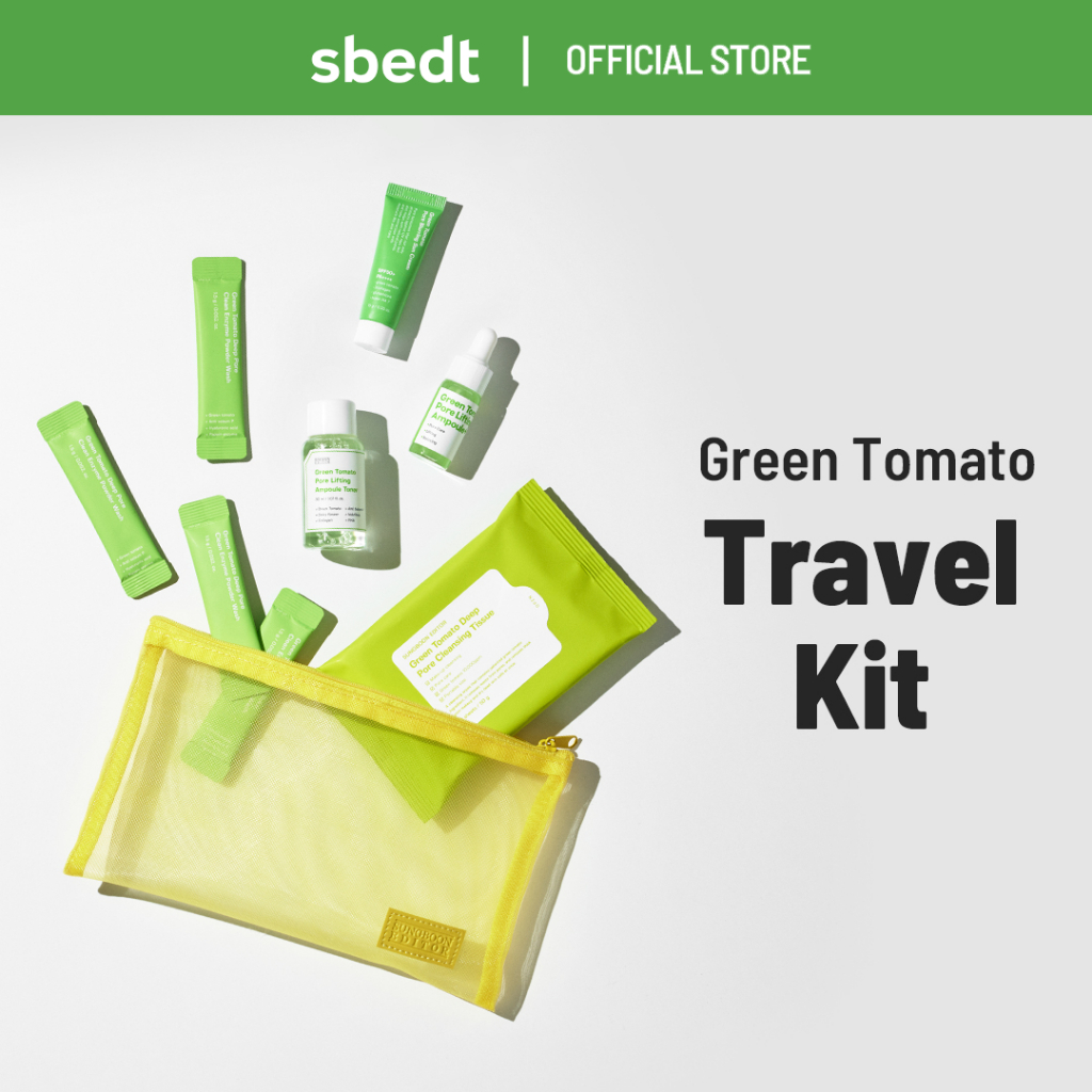 [SUNGBOON EDITOR] Bộ kit dưỡng da Green Tomato Travel Kit