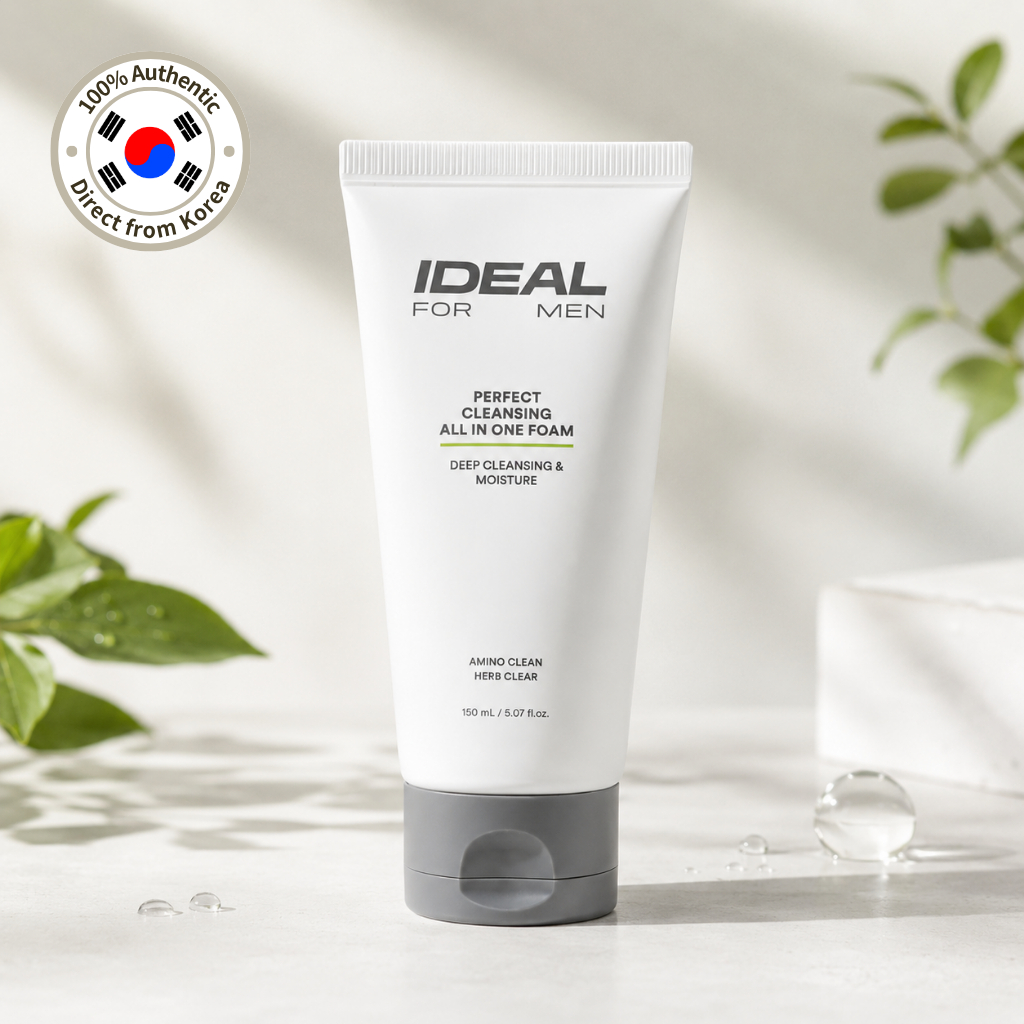 [IDEAL FOR MEN] Perfect Cleaning All-in-One Foam (150ml) / Làm sạch sâu & ẩm