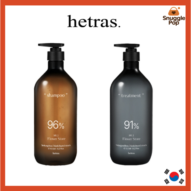 [Hetras] Dầu Gội Nước Hoa 1013ml & Nước Hoa Silky Treatment 1013ml (6 Mùi Hương)