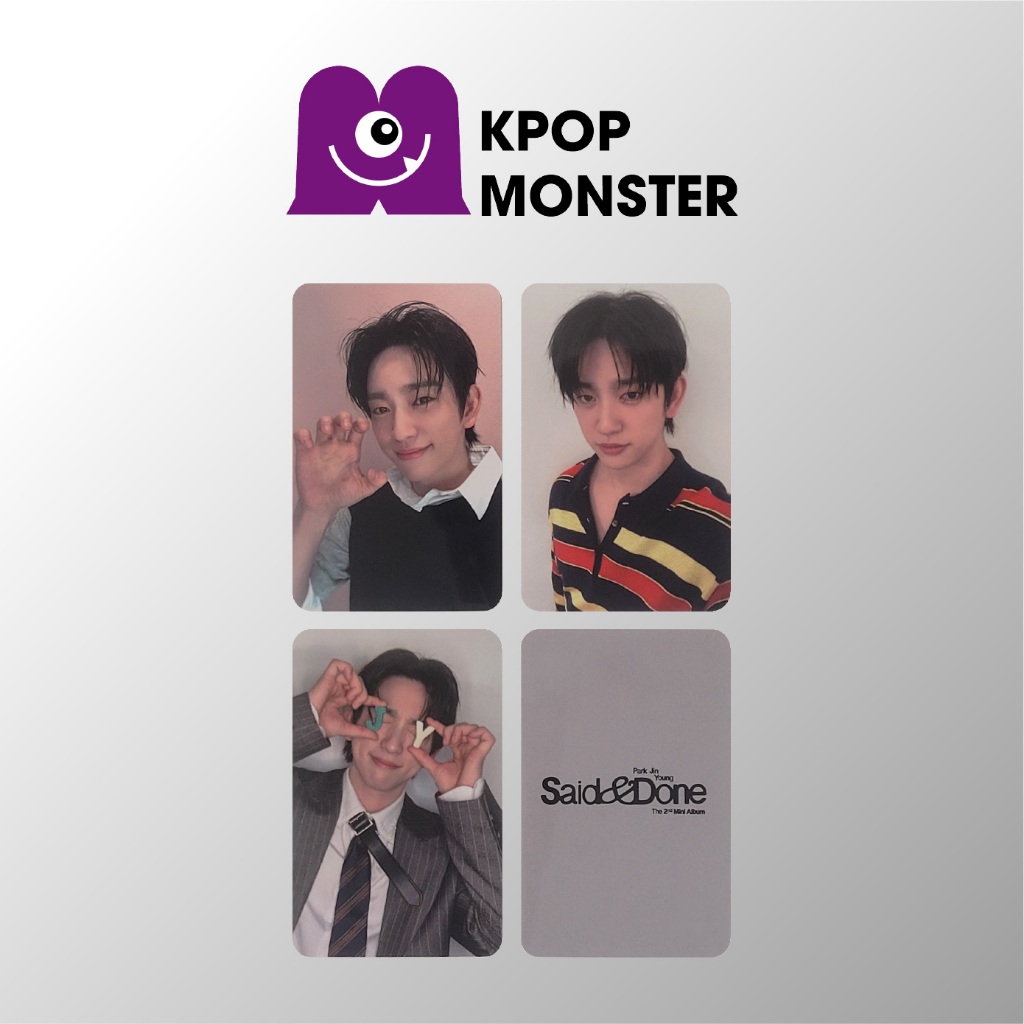 [PARK JINYOUNG] Photocard đặt hàng trước SAID & DONE / BDM