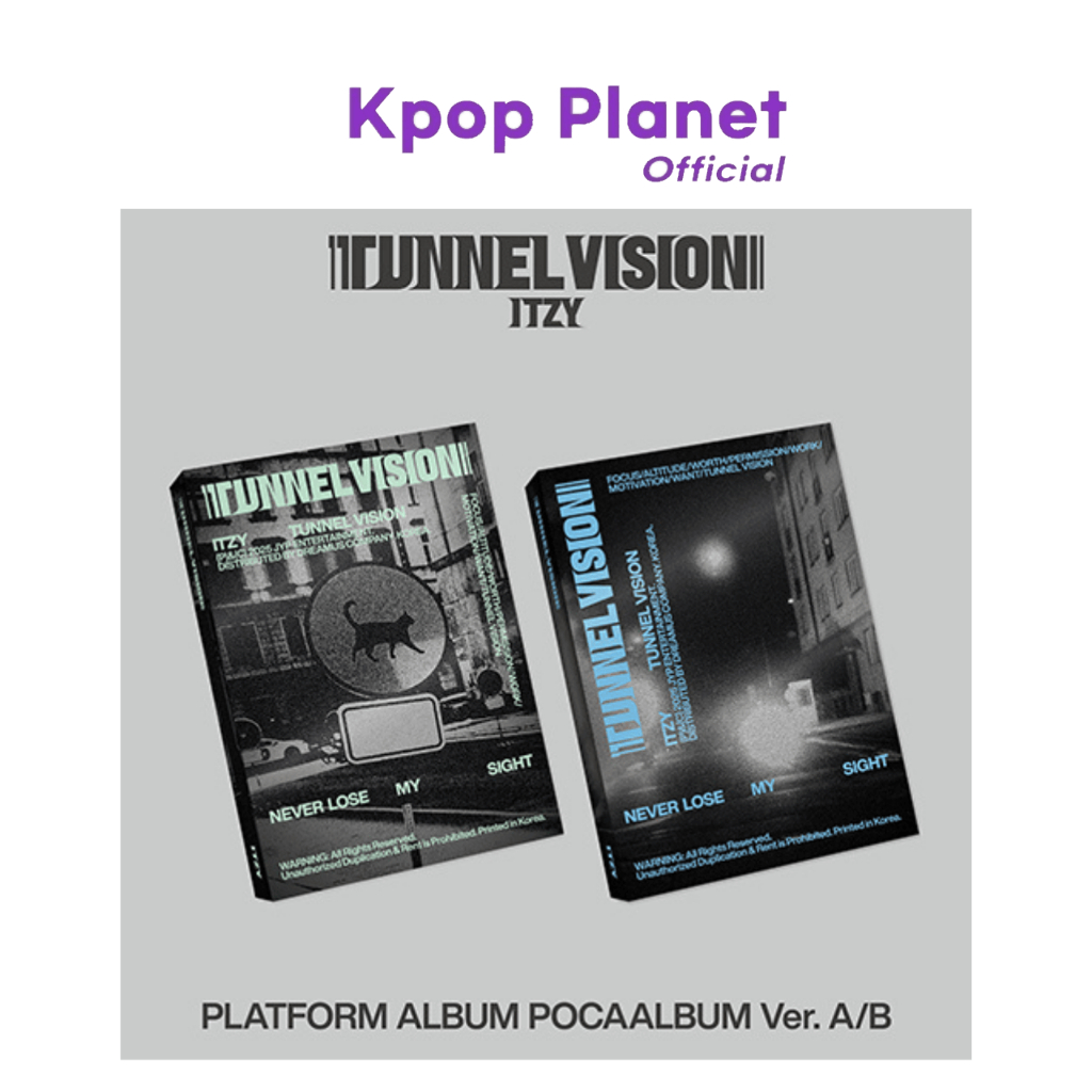 [POCAALBUM ver.] ITZY - Mini Album thứ 11 [TUNNEL VISION]