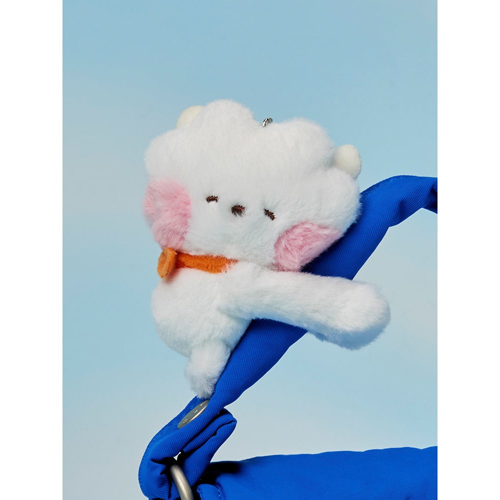 BT21 minini MAGNET PLUSH KEYRING HUG ME- RJ