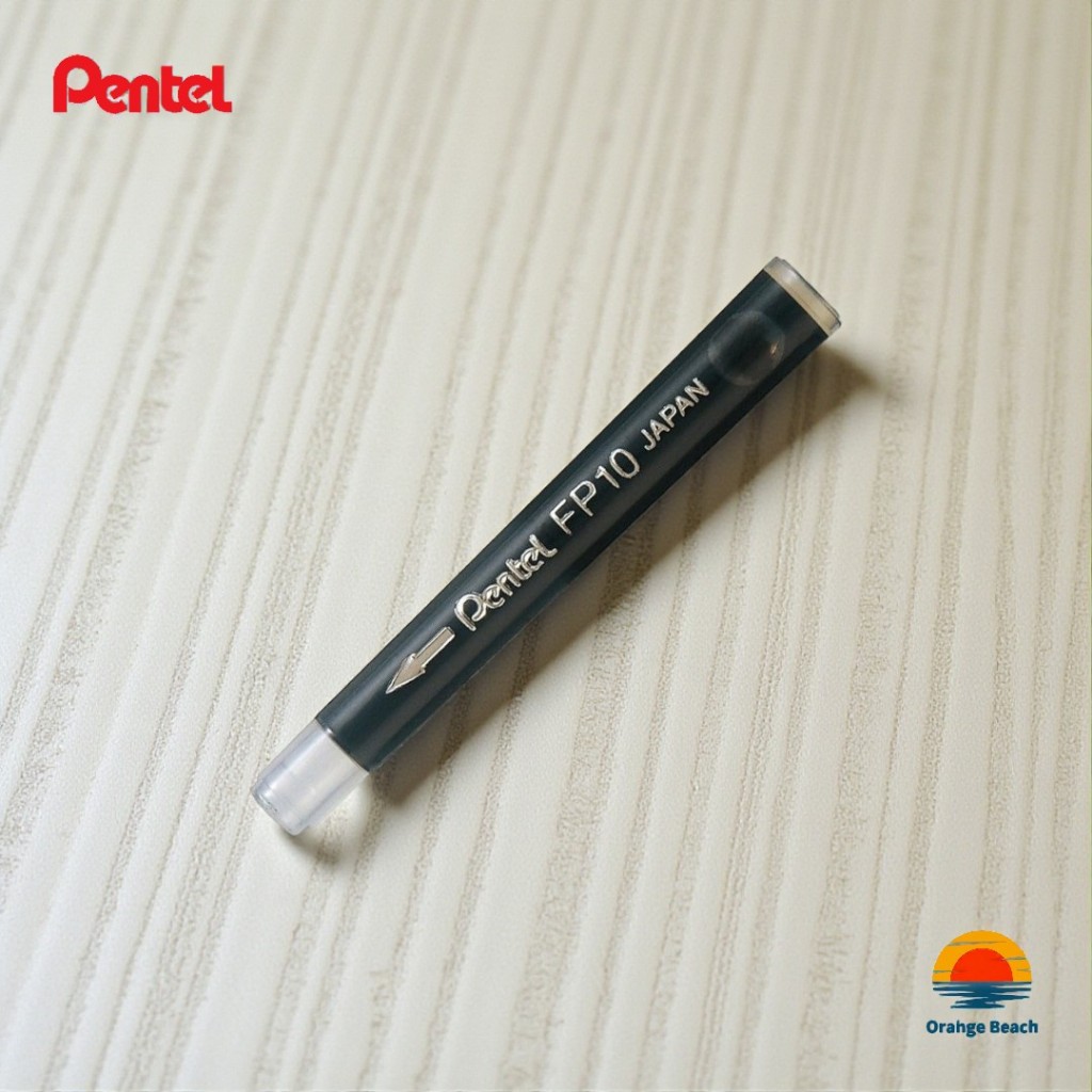 Pentel/FP10-A Refill x 2 Packs/Mực bút lông/Pocket Brush Pen/Chống nước/Japan