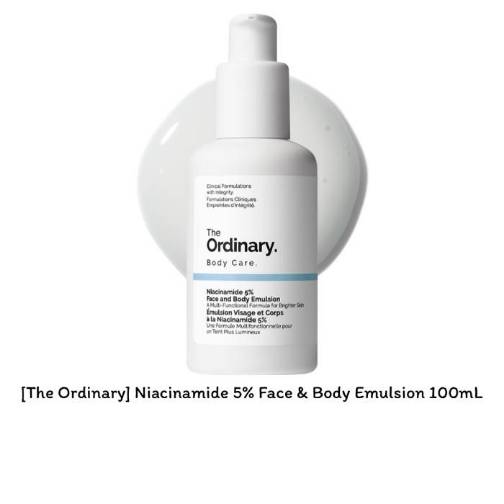 [The Ordinary] Nhũ tương da mặt và cơ thể Niacinamide 5% 100mL