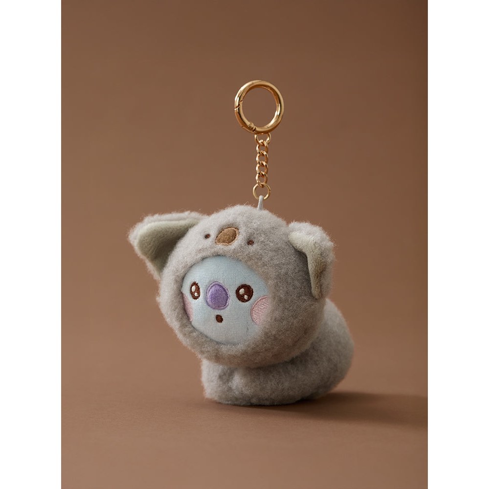 BT21 BABY MORE FLUFFY PLUSH KEYRING-Koala KOYA