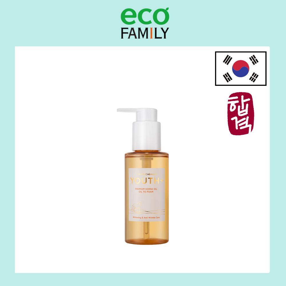 [EcoFamily] Dầu tẩy trang Crema Caballo sang bọt 110ml – Không cần làm sạch đôi, làm sạch sâu nhanh 