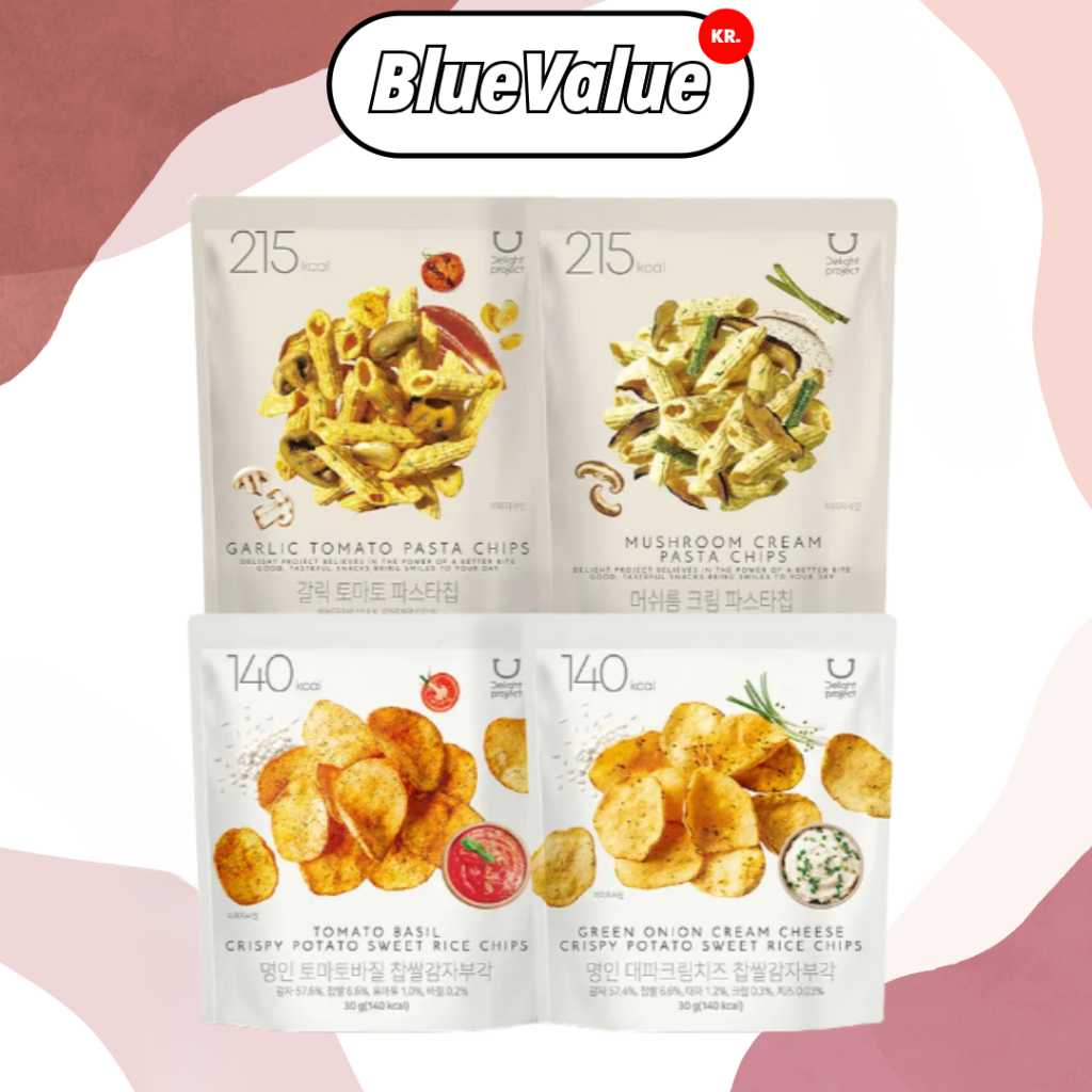 Delight Project Pasta Chips & Khoai tây chiên giòn - 45g / 30g