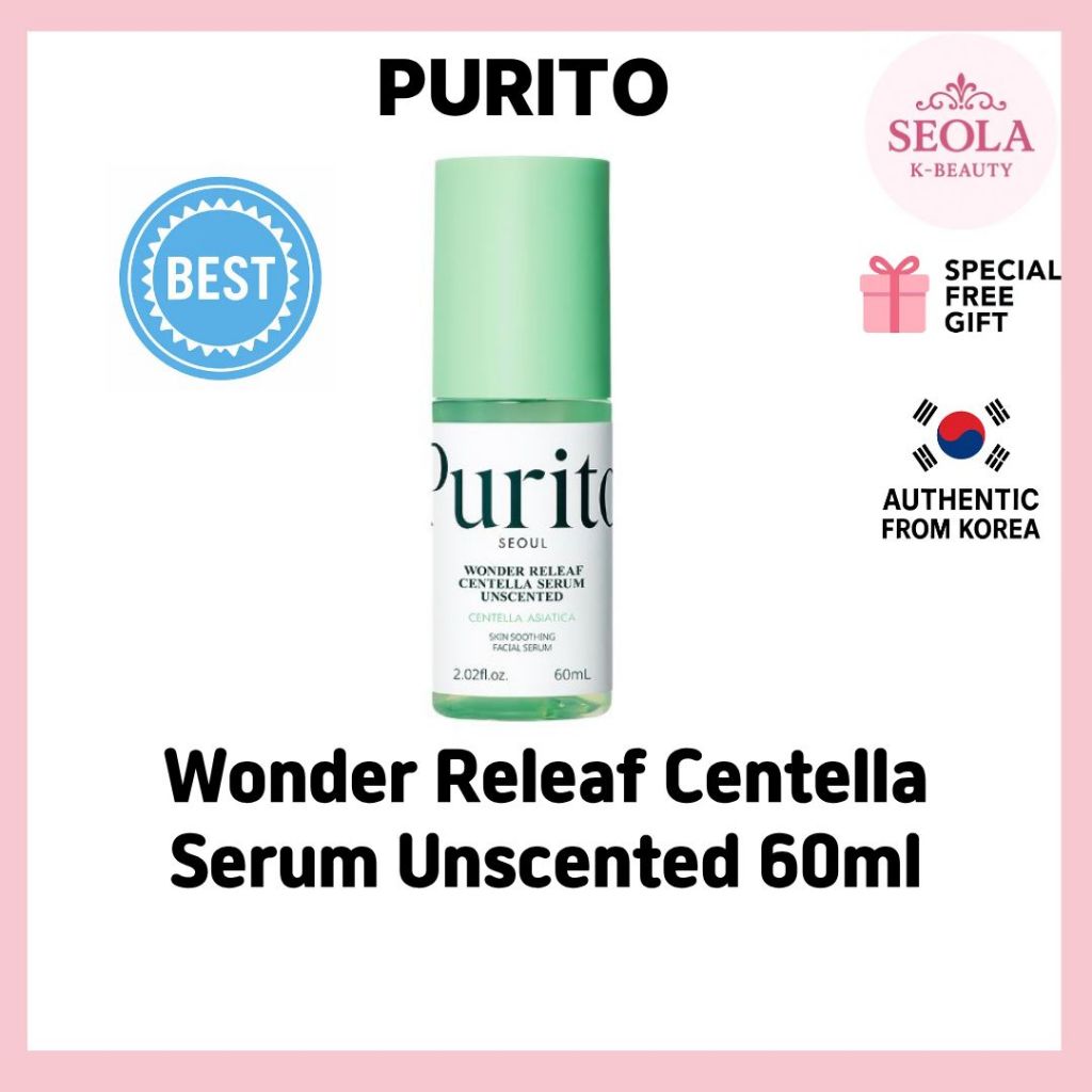 [PURITO] Serum không mùi Centella 60ml