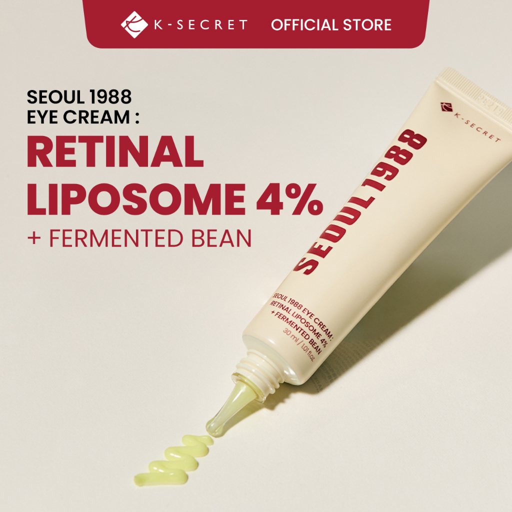 [KSECRET Official] Kem dưỡng mắt SEOUL 1988: Retinal Liposome 4% + Đậu lên men