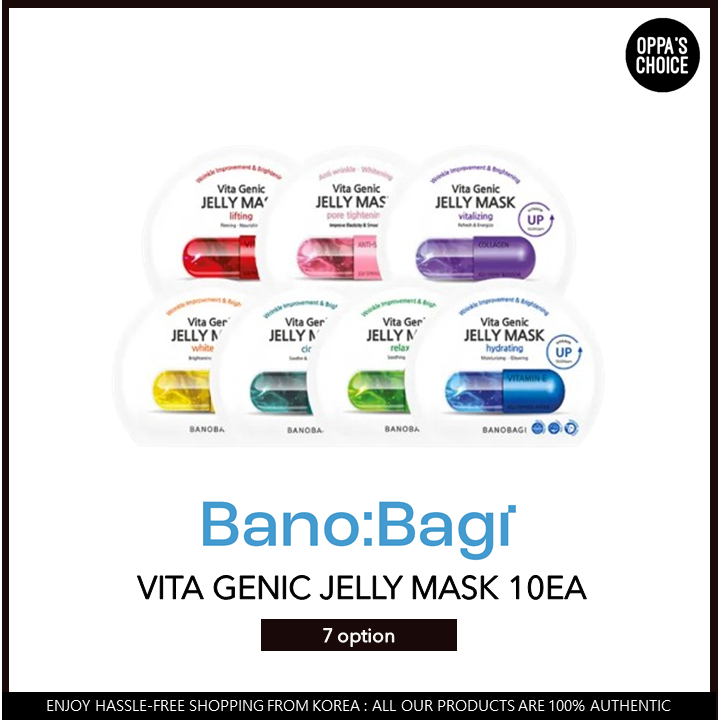 [BANOBAGI] VITA GENIC JELLY MASK 10EA (7OPTION)