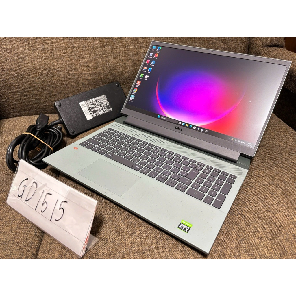 LAPTOP DELL G15 GAMING RYZEN 5-560H RAM 16GB NVIDIA RTX 3060 MÀN 165Hz IPS 100% SRGB