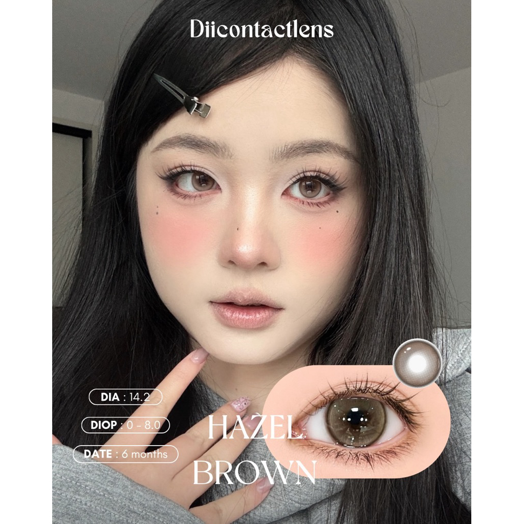 Kính áp tròng HAZEL BROWN