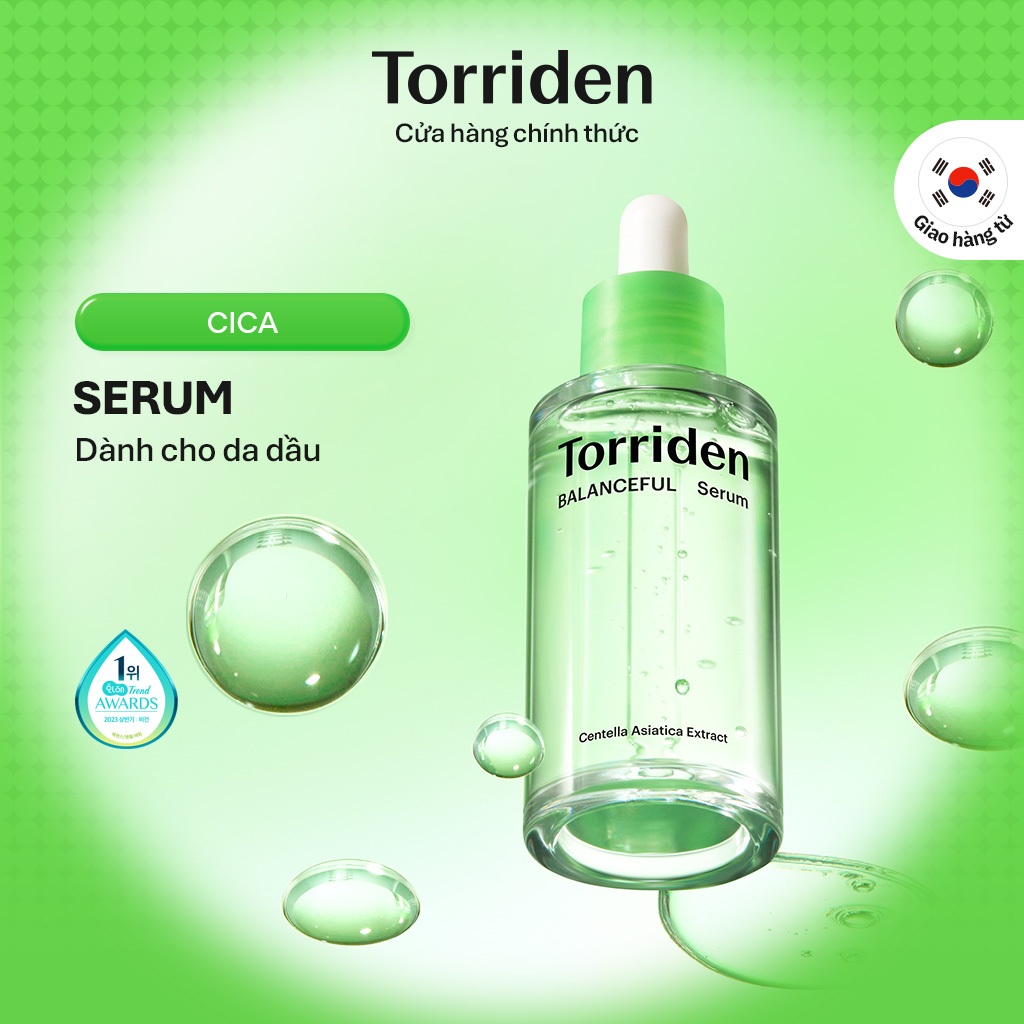 [Torriden Chính hãng] Serum BALANCEFUL CICA, 50ml, Serum