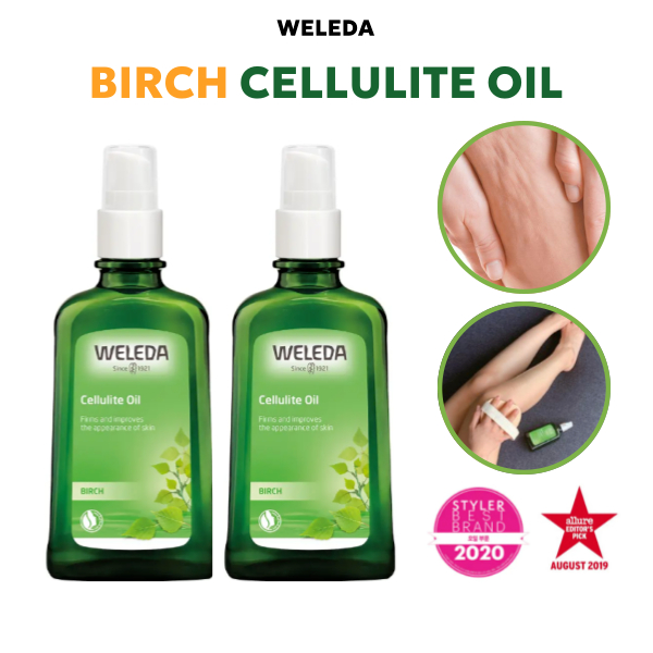 Dầu Cellulite WELEDA Birch 100ml - Dầu Massage làm săn chắc da