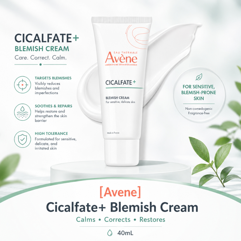 [Avene] Kem Cicalfate + Blemish 40mL