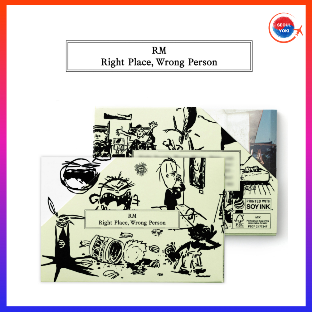 BTS - Album Solo thứ 2 RM Right Place, Wrong Person [Weverse Album ver.]
