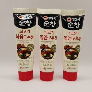 Cheongjeongwon Sunchang Bò Gochujang 60g x 3 Sốt ớt Hàn Quốc