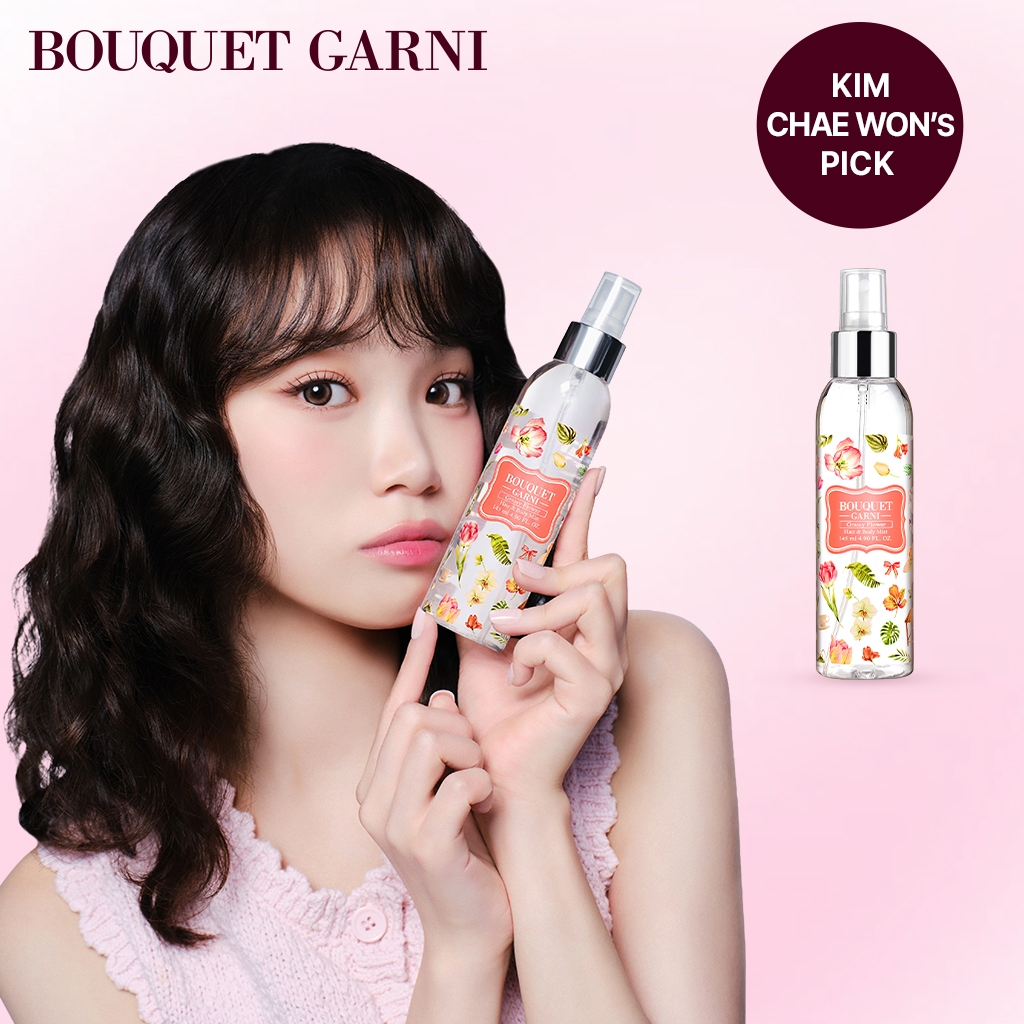 [KIM CHAEWON's Pick] Bouquet Garni Hair & Body Mist Hương Nước Hoa Glow,145ml