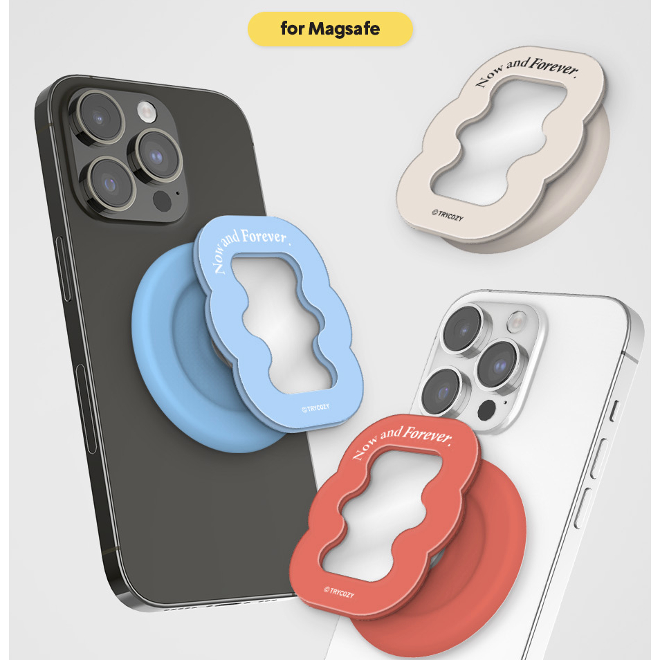 Wave Mirror MagSafe Từ tính thông minh Tok Grip Giá đỡ điện thoại