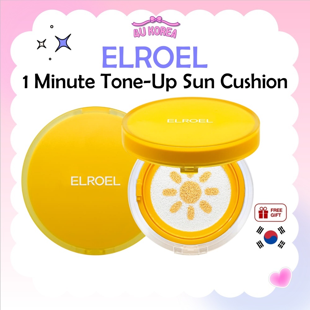 Đệm Chống Nắng ELROEL 1 Phút Tone-Up – 25g / K-BEAUTY