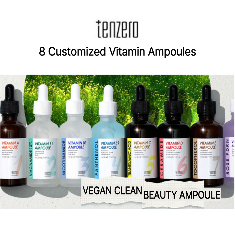 [tenzero] 8 Ampoules Vitamin tùy chỉnh