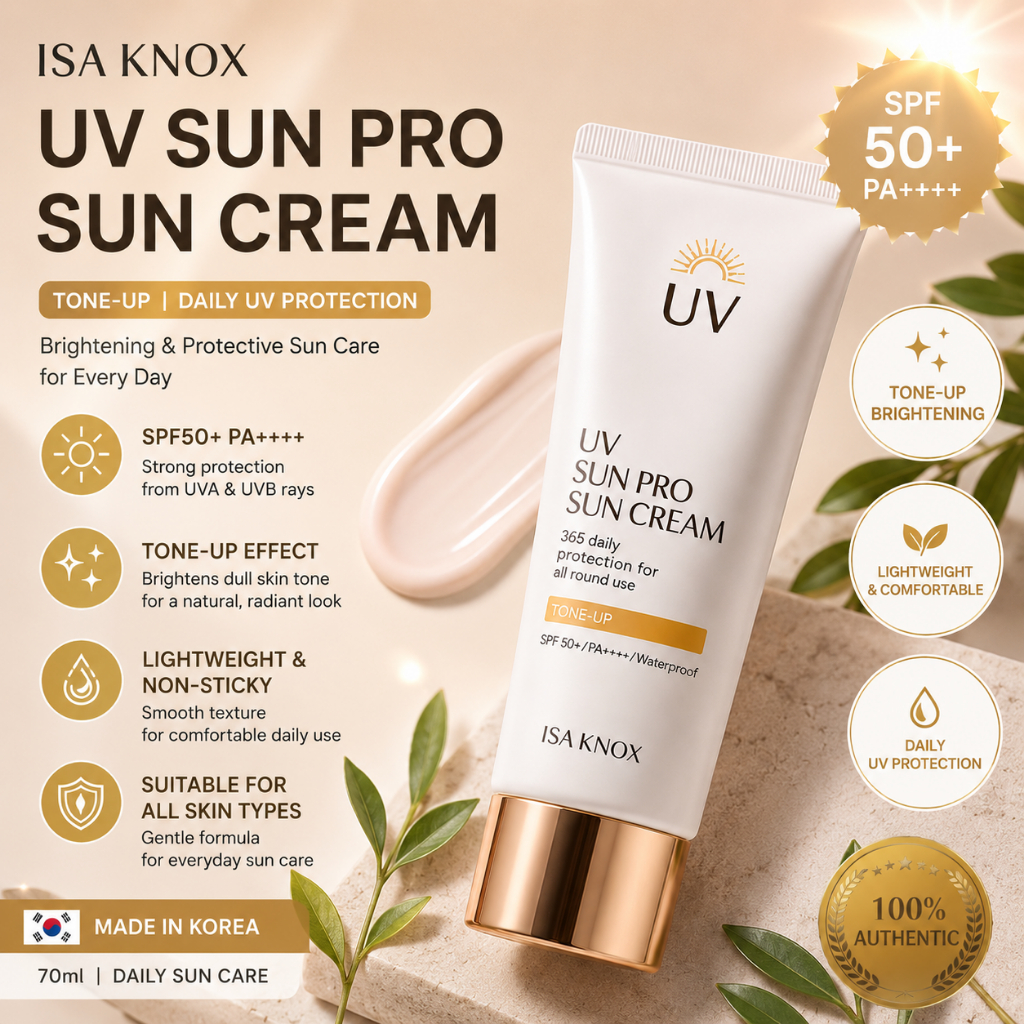[ISA KNOX] Kem chống nắng UV Sun Pro 365 Daily Cover (Tone-Up), 70ml, 1 cái | Kem chống nắng SPF50 +