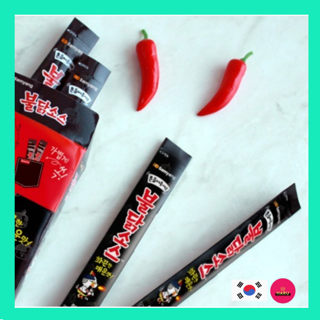 [Samyang] Buldak Hot Chicken Spicy Liquid Source Stick Original / Nước sốt mì lửa di động / K-Food M
