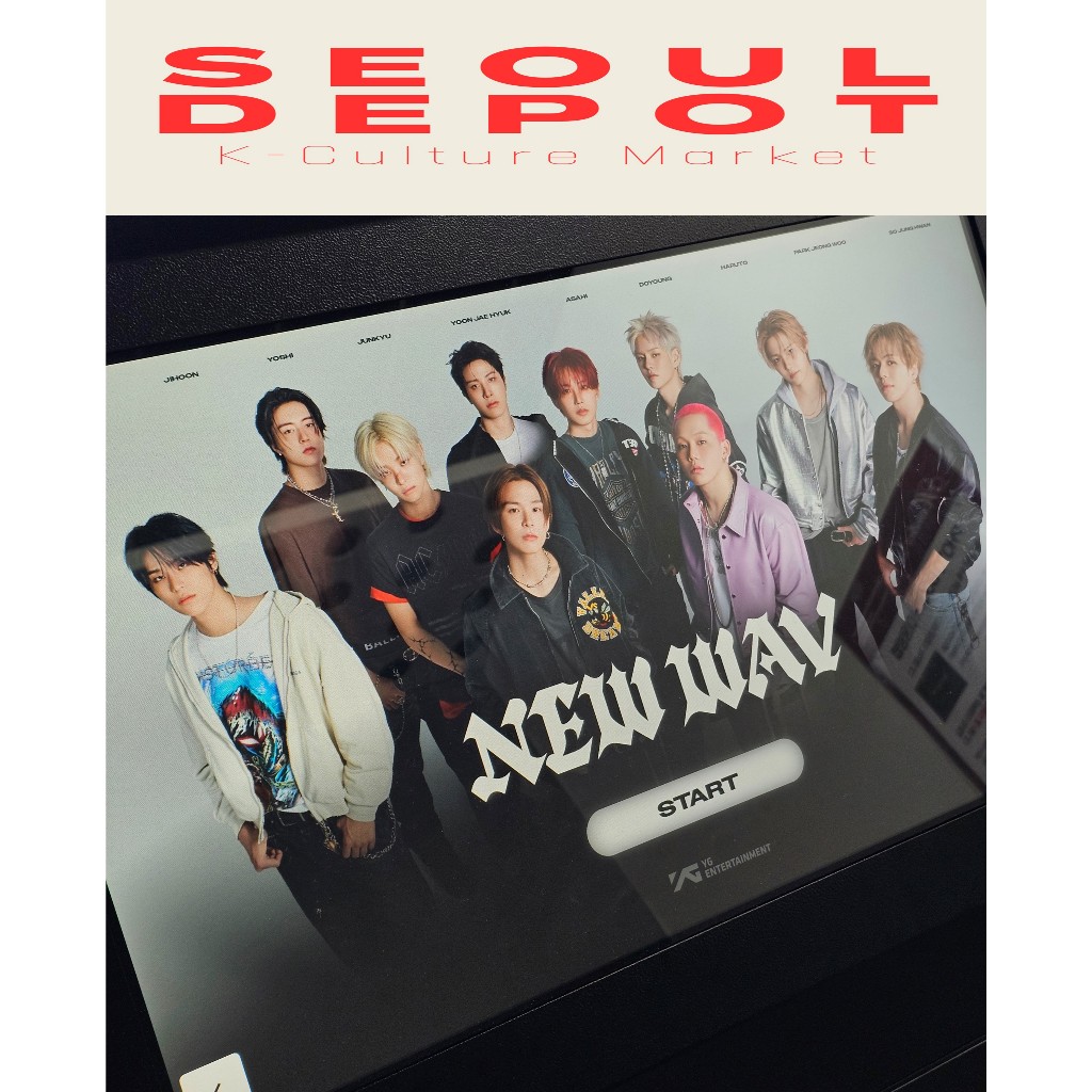 TREASURE NEW WAV X PHOTOISM Ảnh 4 lỗ chính thức