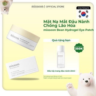 Mặt Nạ Mắt Đậu Nành Chống Lão Hóa, Giảm Nếp Nhăn Mixsoon Bean Hydrogel Eye Patch 60 miếng