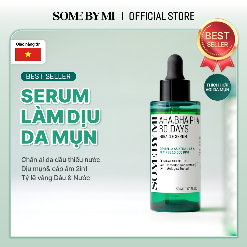 [SOMEBYMI] Tinh Chất Giảm Mụn AHA-BHA-PHA 30 Days Miracle Serum 50ml