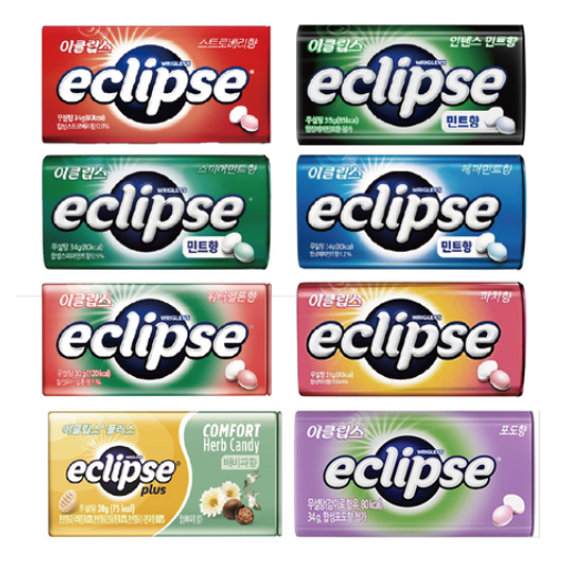 Kẹo Không Đường ECLIPSE - 9 Vị