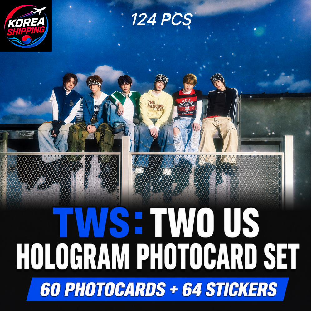 Bộ Photocard Hình Ba Chiều TWS 124 Chiếc 60 Photocards 64 Miếng Dán Kpop Idol Lomo Bộ Sưu Tập Thẻ