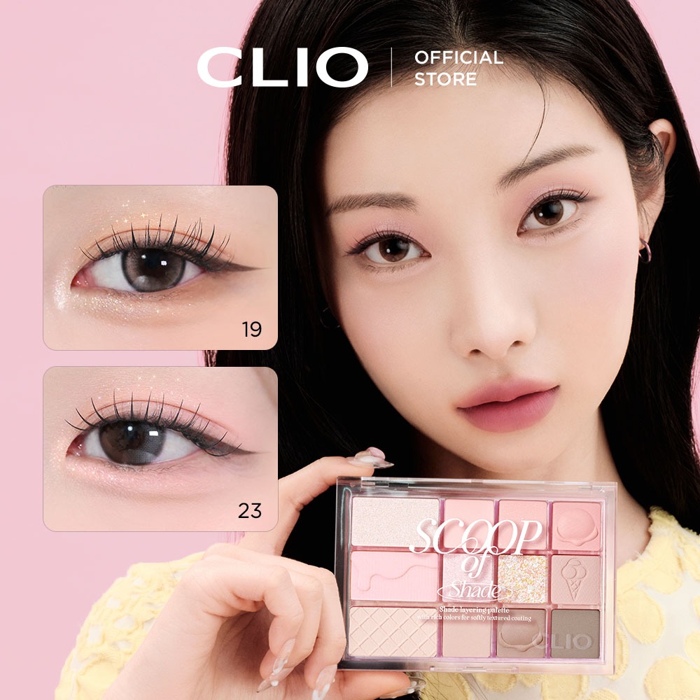 [CLIO - MÀU MỚI] Bảng Mắt Chuyên Nghiệp Dễ Dùng PRO EYE PALETTE AIR - 0.6gX12 | BigBuy360 - bigbuy360.vn