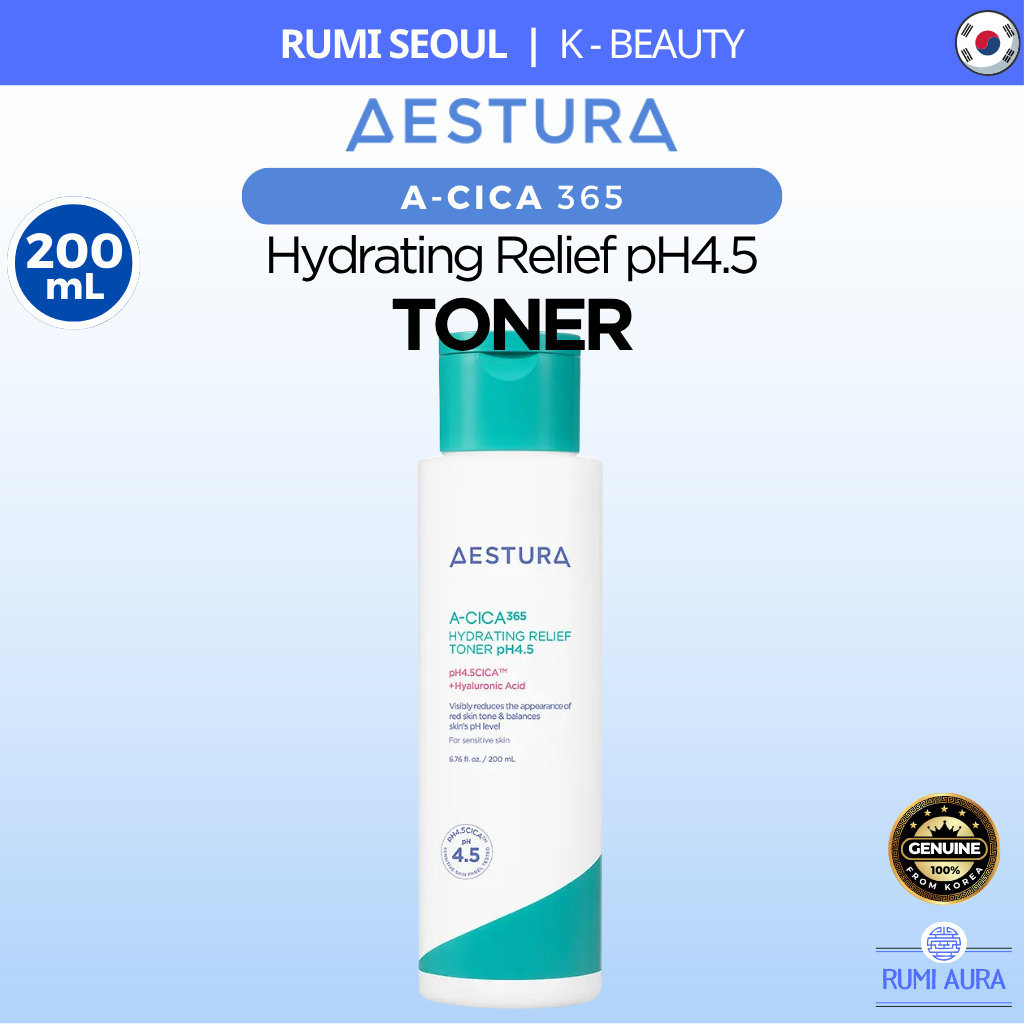 [AESTURA] A-Cica 365 Hydrating Relief Toner pH4.5 | 200ml