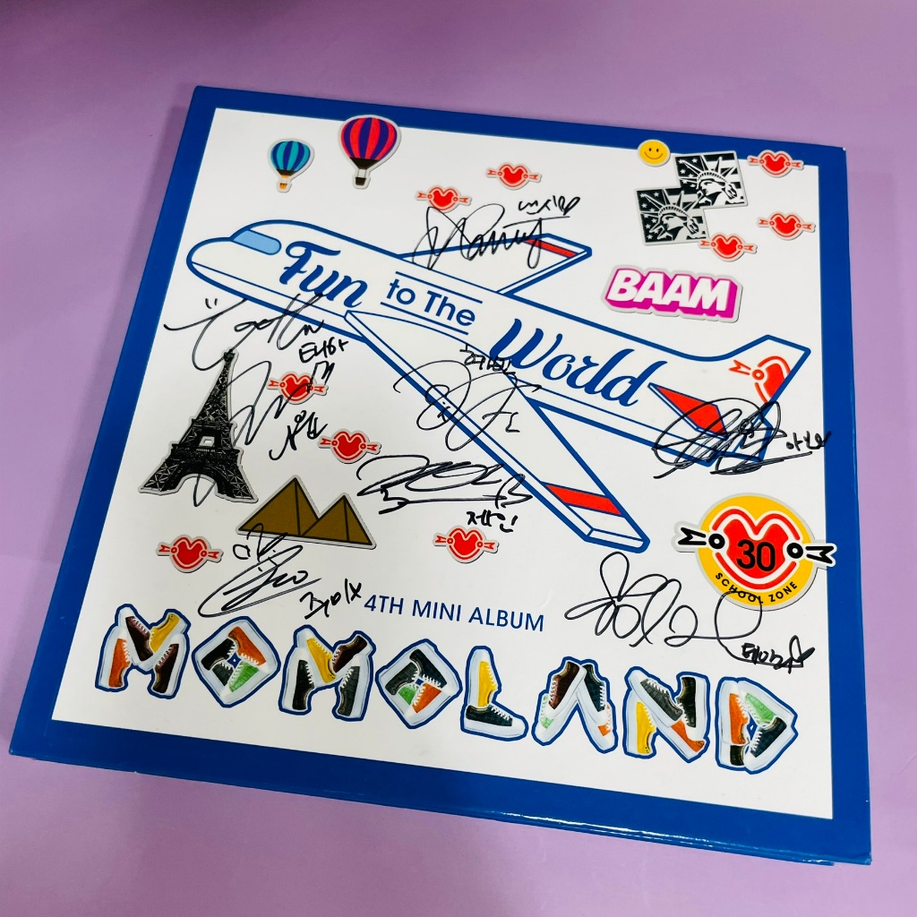 MOMOLAND (❈ ❈ 🍎 🍎) - CD Album Mini thứ 4 của Fun to The World | Khuyến mãi 8 thành viên hiếm hoi 201