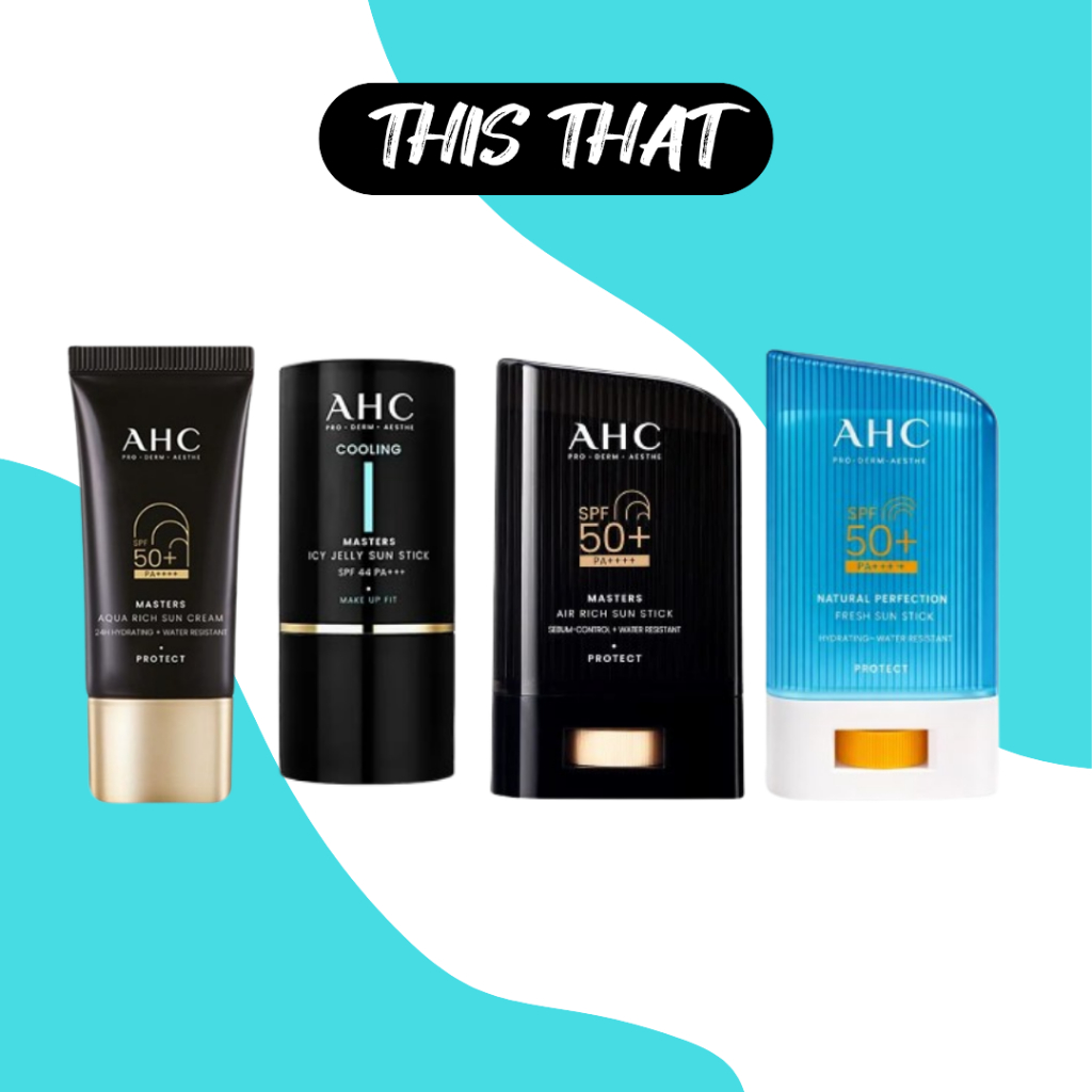 [AHC] Kem chống nắng Hàn Quốc / Kem chống nắng SPF50 + PA + + + + 4 loại