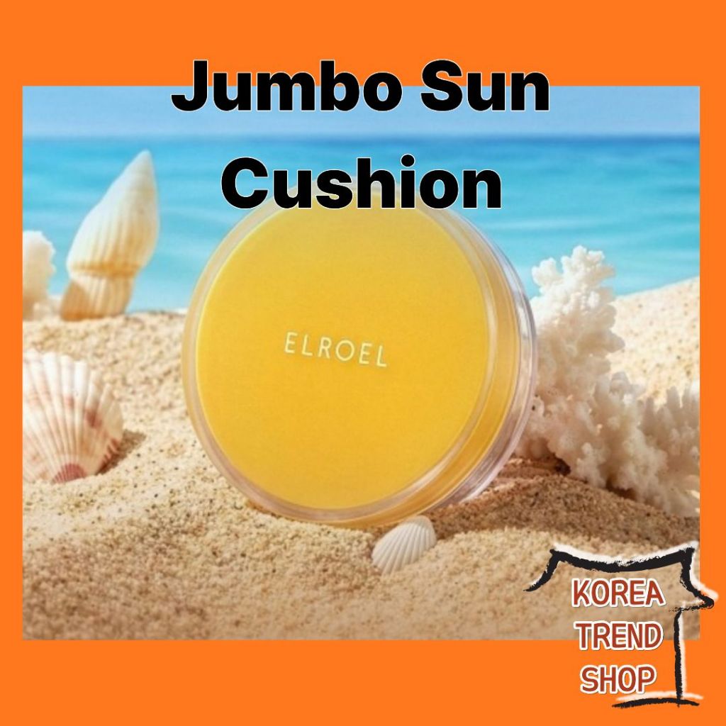 [Trang điểm] ELROEL Premium Pang Pang Yellow Big Tone Up Sun Cushion Plus