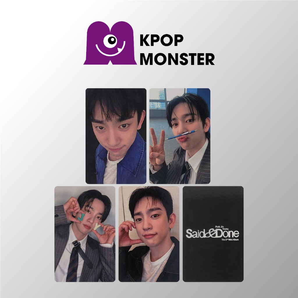 [PARK JINYOUNG] Sự kiện ký hiệu quạt SAID & DONE / BDM (5.24) Photocard