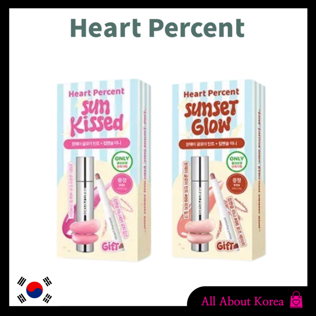 [HEART PERCENT] Dote On Mood One Way Glowy Tint 18 màu