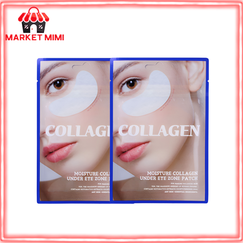 TENZERO Moisture Collagen Under Eye Zone Patch 30 Miếng Dán Dưỡng Ẩm Chăm Sóc Mắt K-Beauty #TENZERO 