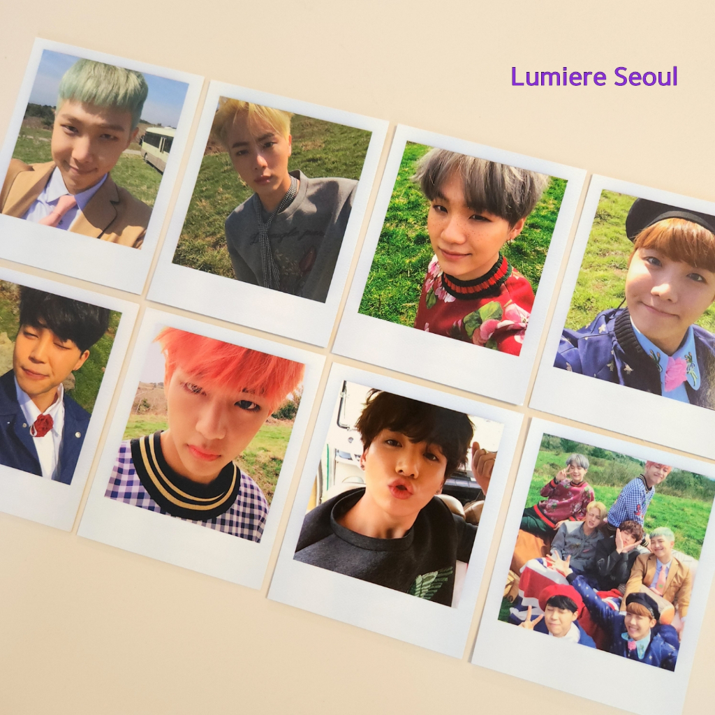 Photocard chính thức của BTS 2016 HYYH Young Forever