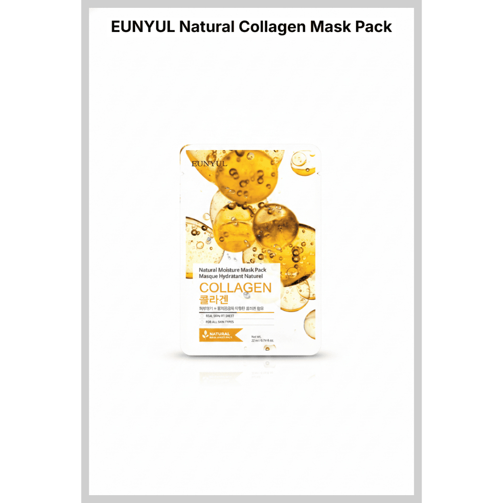 *EUNYUL Mặt nạ Collagen tự nhiên Mặt nạ làm săn chắc độ ẩm 22ml