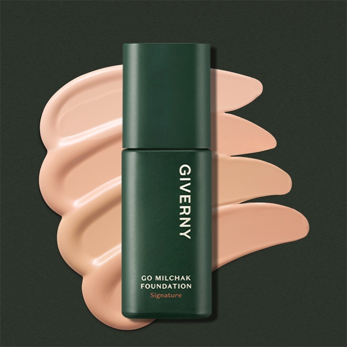 Giverny Go Milchak Signature Foundation 30ml k beauty Kem dưỡng ẩm chăm sóc da