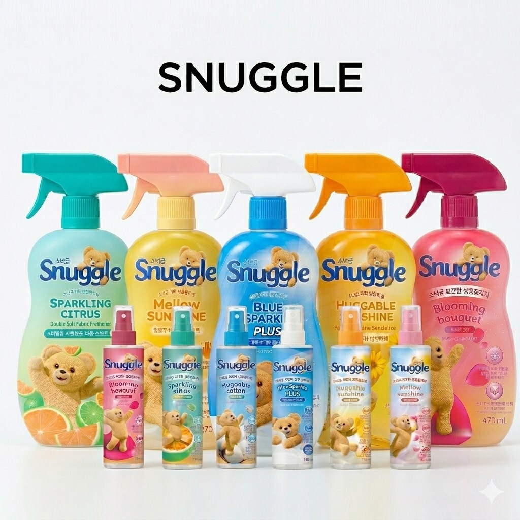 [SNUGGLE] Xịt làm mới vải 150ml / 470ml (6 mùi)