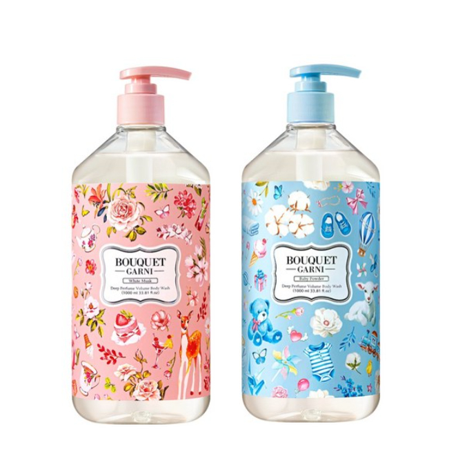 Sữa tắm toàn thân BOUQUET GARNI 1000ml (2 loại)