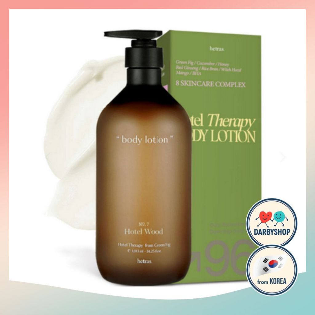 Hetras. [Mega Size 1013ml] Kem dưỡng thể nước hoa trị liệu khách sạn | Kem dưỡng thể mùi hương sang 