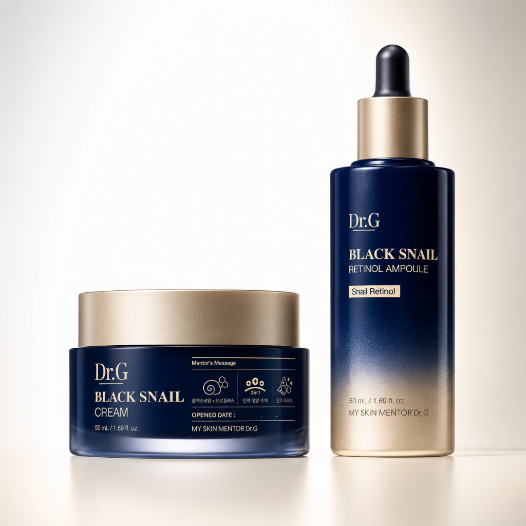 Dr.G Black Snail Cream 50ml Dr.G Black Snail Retinol Ampoule 50ml | Serum làm săn chắc & dưỡng ẩm | 